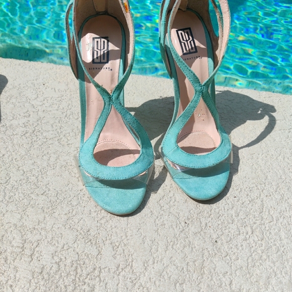 Signature Shoes - Don't step on my blue Suede shoes!